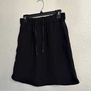 Lululemon Athletica Black Skater Mini Skirt